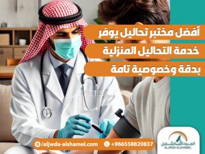 أفضل مختبر تحاليل يوفر خدمة التحاليل المنزلية بدقة وخصوصية تامة